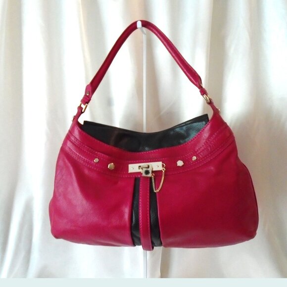 LIKE NEW 💥MARC JACOBS LEATHER SHOULDER BAG LOCK IT UP CAMILLE 💥AWESOME! - Picture 1 of 7